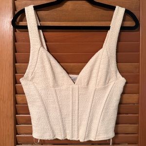 Zara cream corset